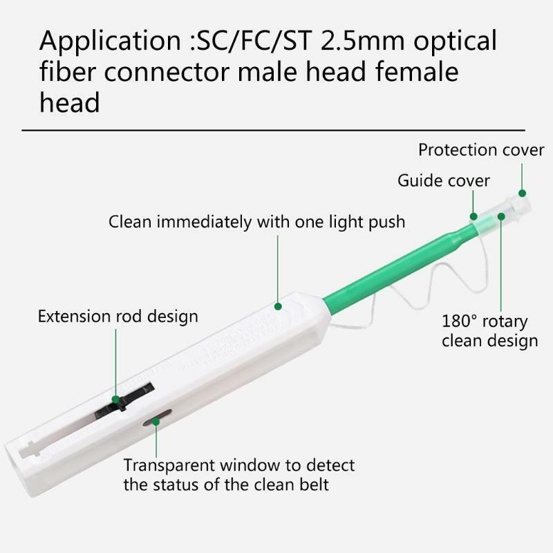 Fiber Optic Cleaner SC/FC Cleaner Fiber Optic Connector Cleaner 2.5mm Cleaner