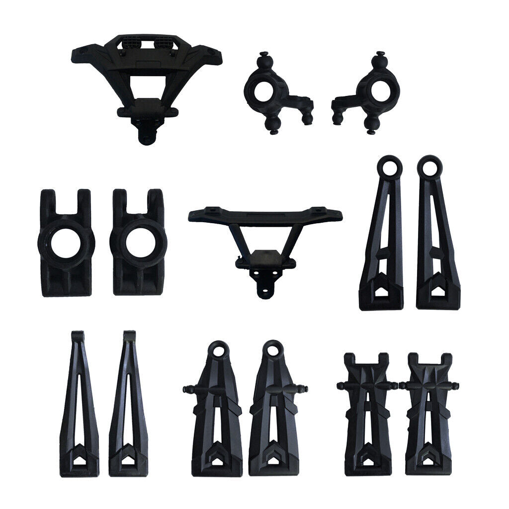 Bumper Upper Arm Steering cup kit DIY Upgrade  for Xinlehong 9125
