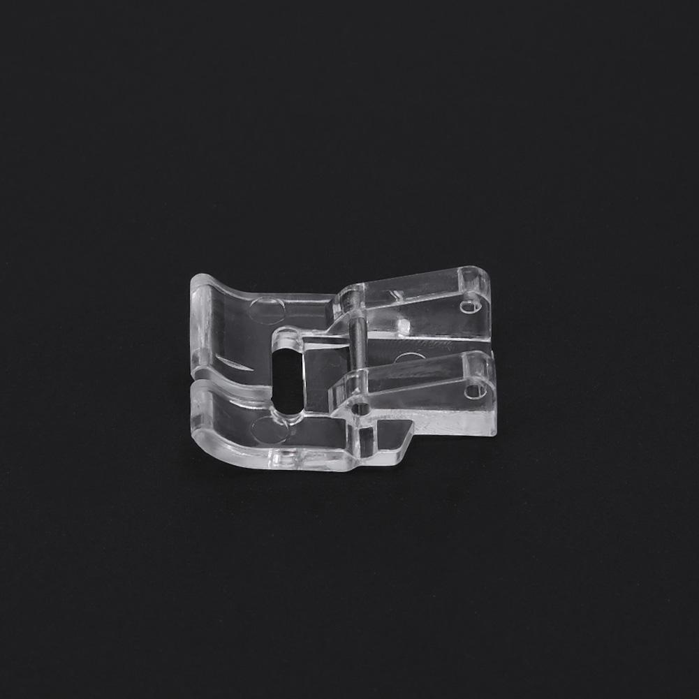 Transparent Plastic Short Satin Inlaid Presser Foot Feet Sewing Accessories