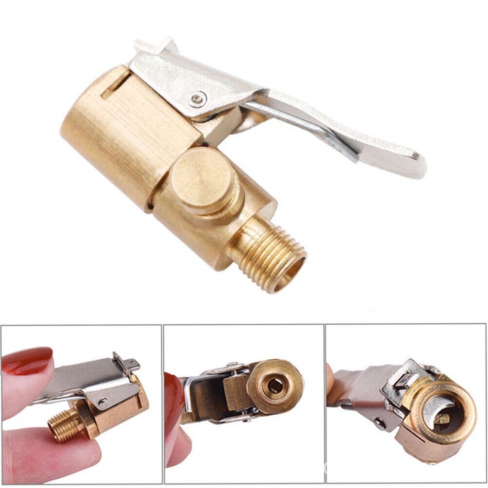 Inflatable Air Pump Chuck Car Truck Tire Inflator Valve Connector Adapter
