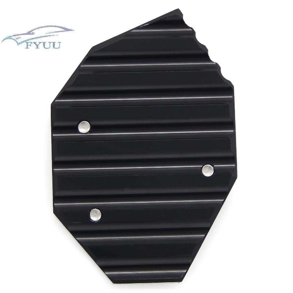 CNC Motorcycle Kickstand Side Stand Foot Plate For Kawasaki Ninja ZX14R ZZR1400