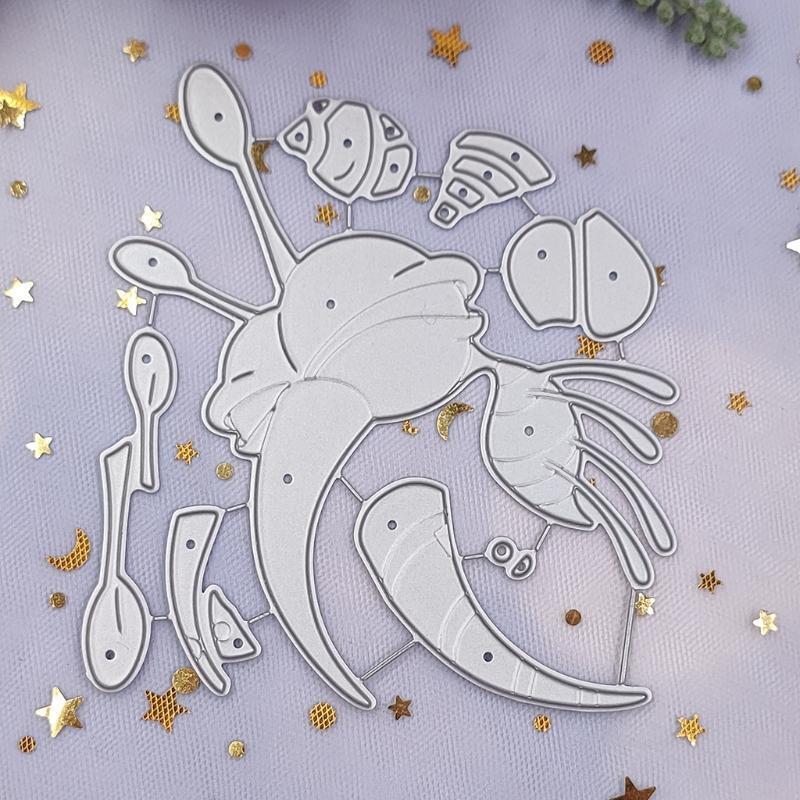 Bumble Bee Metal Cutting Dies Stencil DIY Scrapbooking Album Paper Card Template