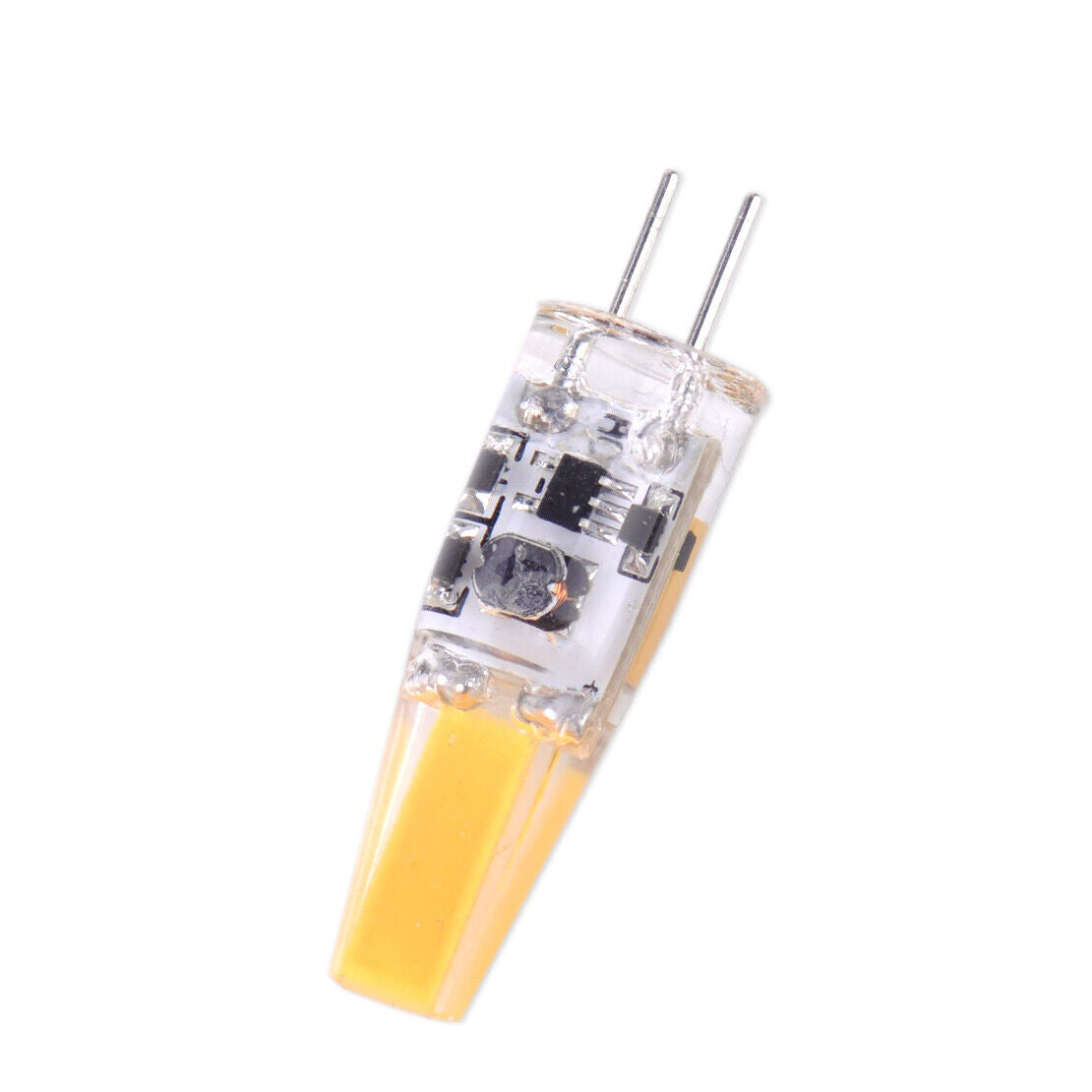10x G4 3W COB Bulb LED Light AC DC 12V Dimmable LED Lamp Silicone Warm White Li
