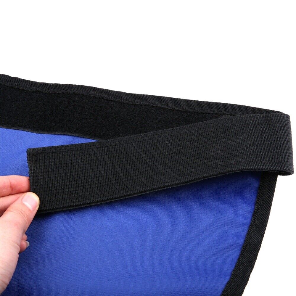 1x 0.5mmpb X-Ray Protective Lead Apron Gamma Ray Shield Gonadal Protection Cover