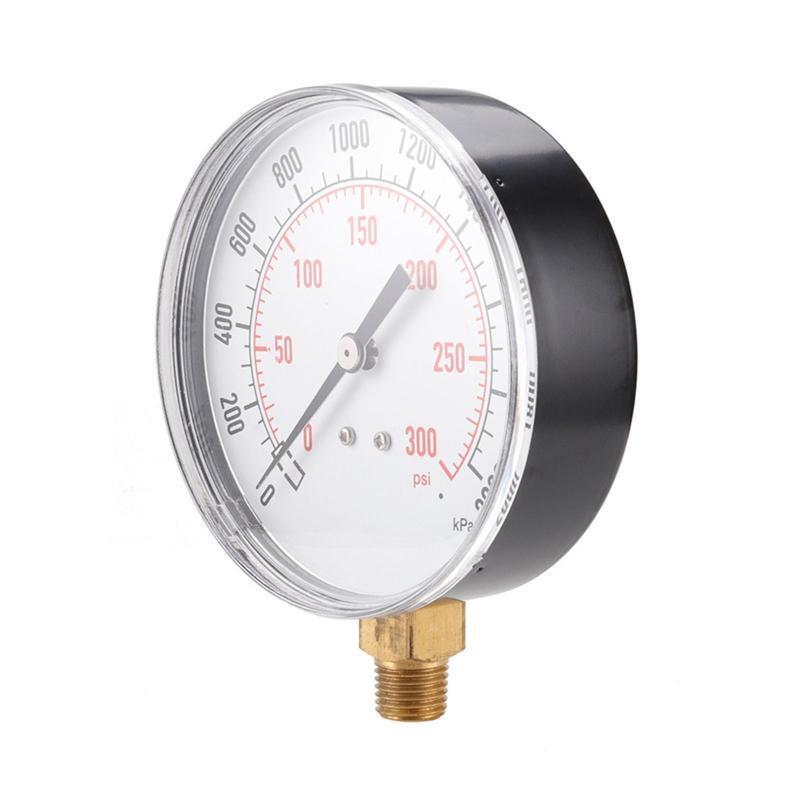 Digital Pressure Gauge 90mm/3.5in Diameter Stainless Steel Vaccum Pressure Gauge