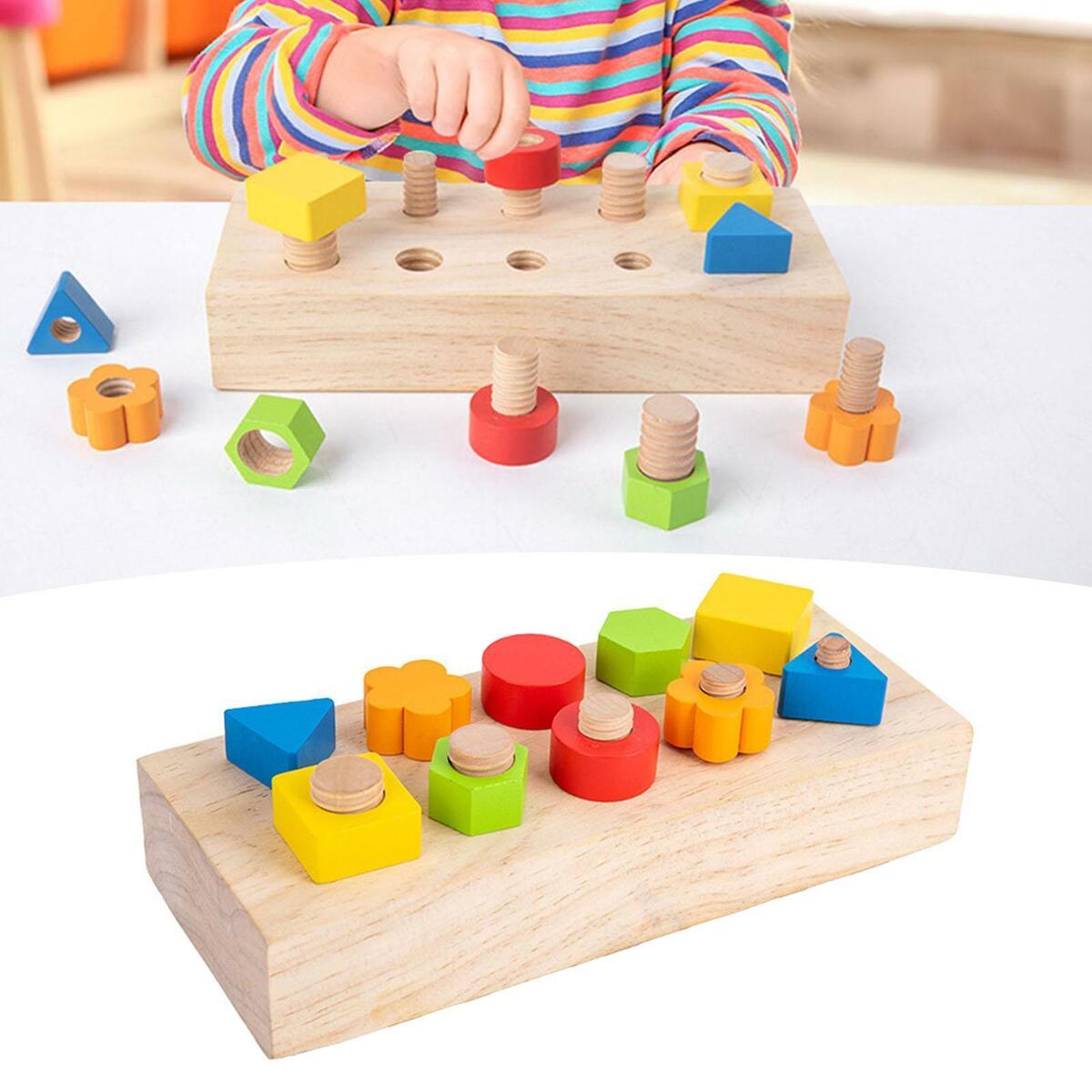 Montessori  Nuts and Bolts Board   for Holiday Gifts