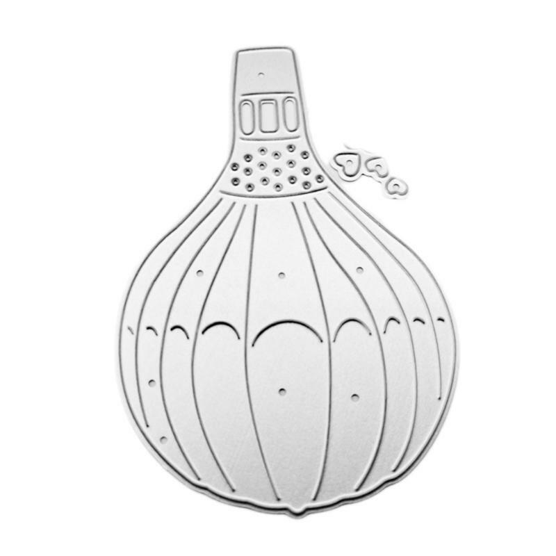 Fire Balloon Metal Cutting Die for DIY Paper Crafts Scrapbooking Album Decor