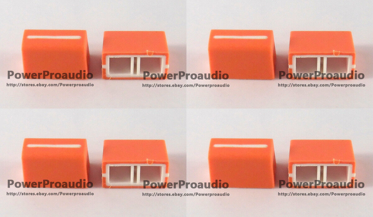 8pc Channel Crossfader Fader Cap Knob For RANE 57 TTM57 TTM57sl TTM57mk2?Orange?