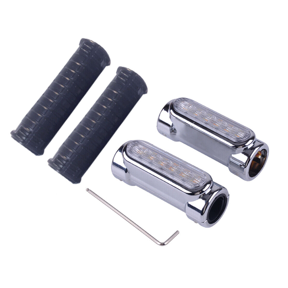 1.25" Motorcycle Highway Switchback Crash Bar Light Driving Turn Signal Lamp Li