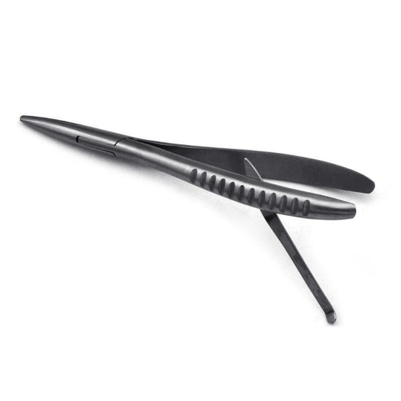 Flat Shape Stainless Steel Hair Extension Pliers Multi-Functi Hair Extension