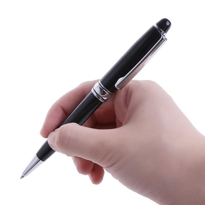 Business Metal Ballpoint Pen Office School Writing Stationery For Student Gift
