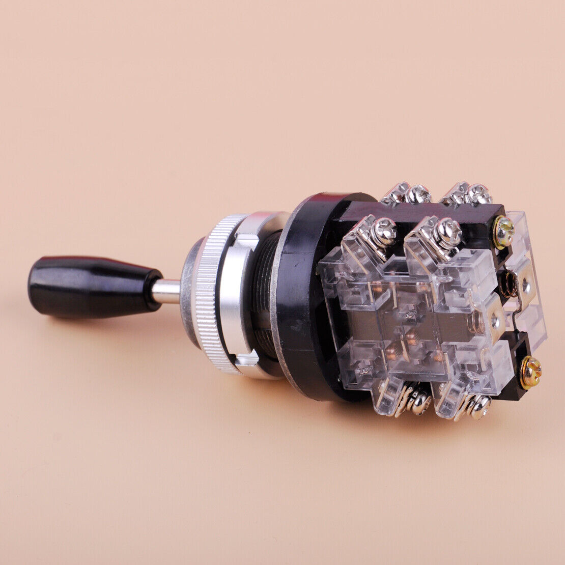 4 Position Cross Maintained Latching Wobble Joystick Switch AC 380V 15A Li