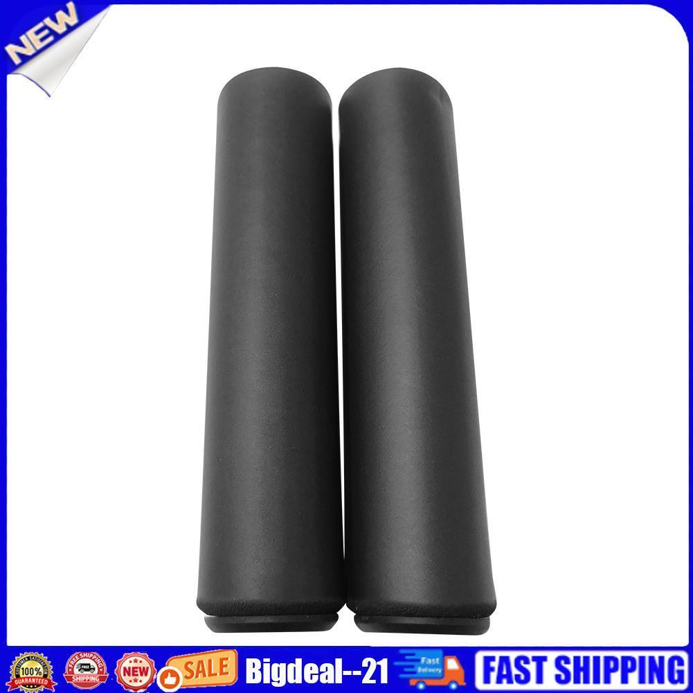 1 Pair Bicycle Grips Silicone Anti-skid Shock-absorbing Handlebar Grips