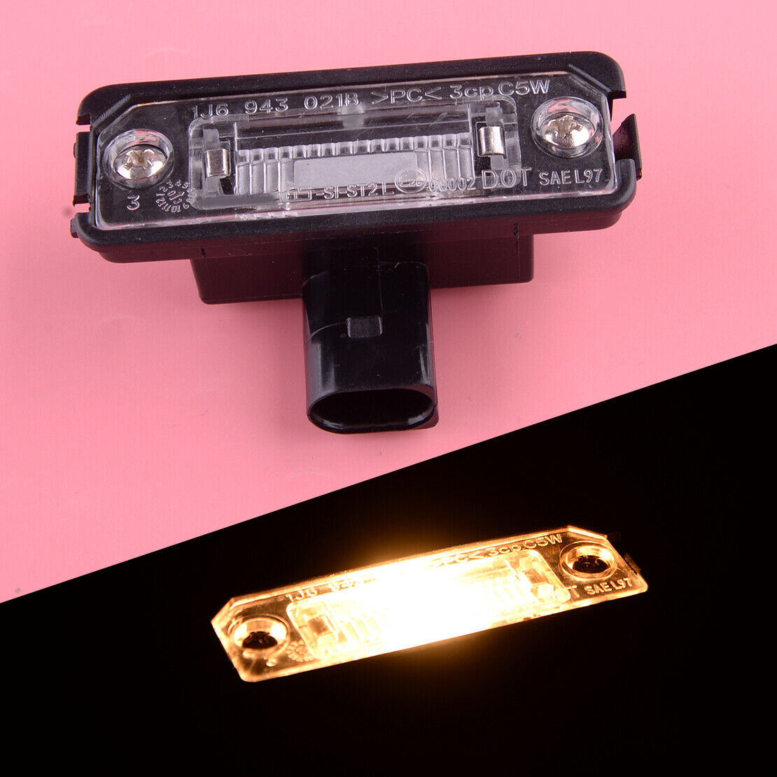 Rear License Plate Light Lamp fit for VW GOLF MK4 MK5 MK6 Passat CC New Beetle