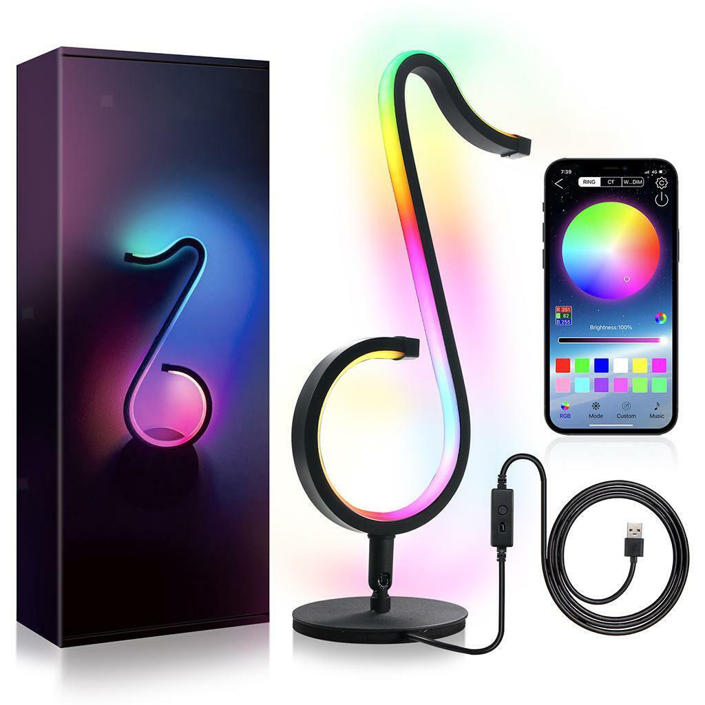 Dimmable Table Lamp Bedroom Desk   Living Room Colorful Ornaments