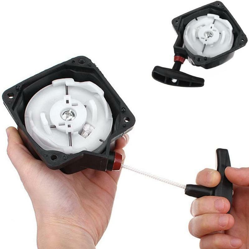 Durable Recoil Pull Starter Compatible w/ Brush Cutter Strimmer Lawnmower Start