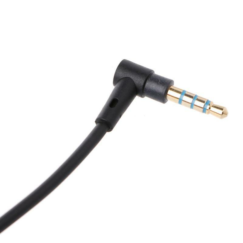 2.5mm To 3.5mm Audio Cable Replacement For QC25 Headphone With In-Line MIC