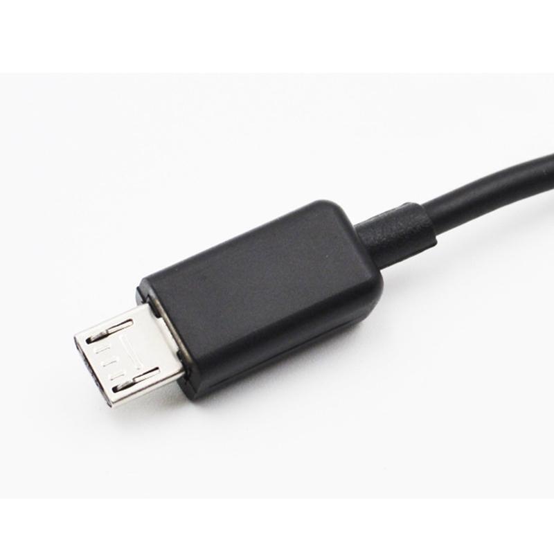 Wearproof Micro USB Converter Cable 2 In 1 OTG Micro USB Adapter for Cellphone