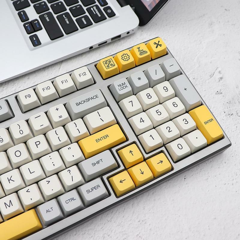 MDA Keycaps for GK61/64/68/75/84/87/96/980/104/108 MX Switch Mechanical Keyboard
