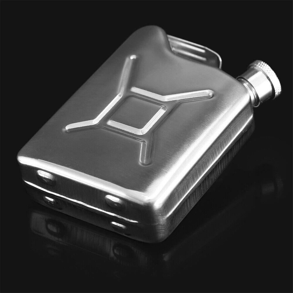 5oz Whiskey Vodka Alcohol Wine Flagon Drink Bottle Liquor Hip Flask Jerry Can