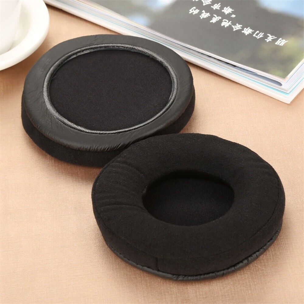 1 Pair Black Velour Earpads Cushion For ATH-AD1000X/AD2000X/AD900X/AD700X/AD500X