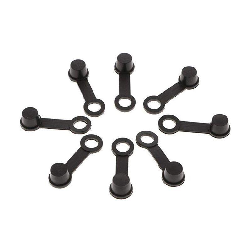 Brake Caliper Bleeder Screw Cap Grease 30pcs Valve Dust Nut Dome Protection Caps