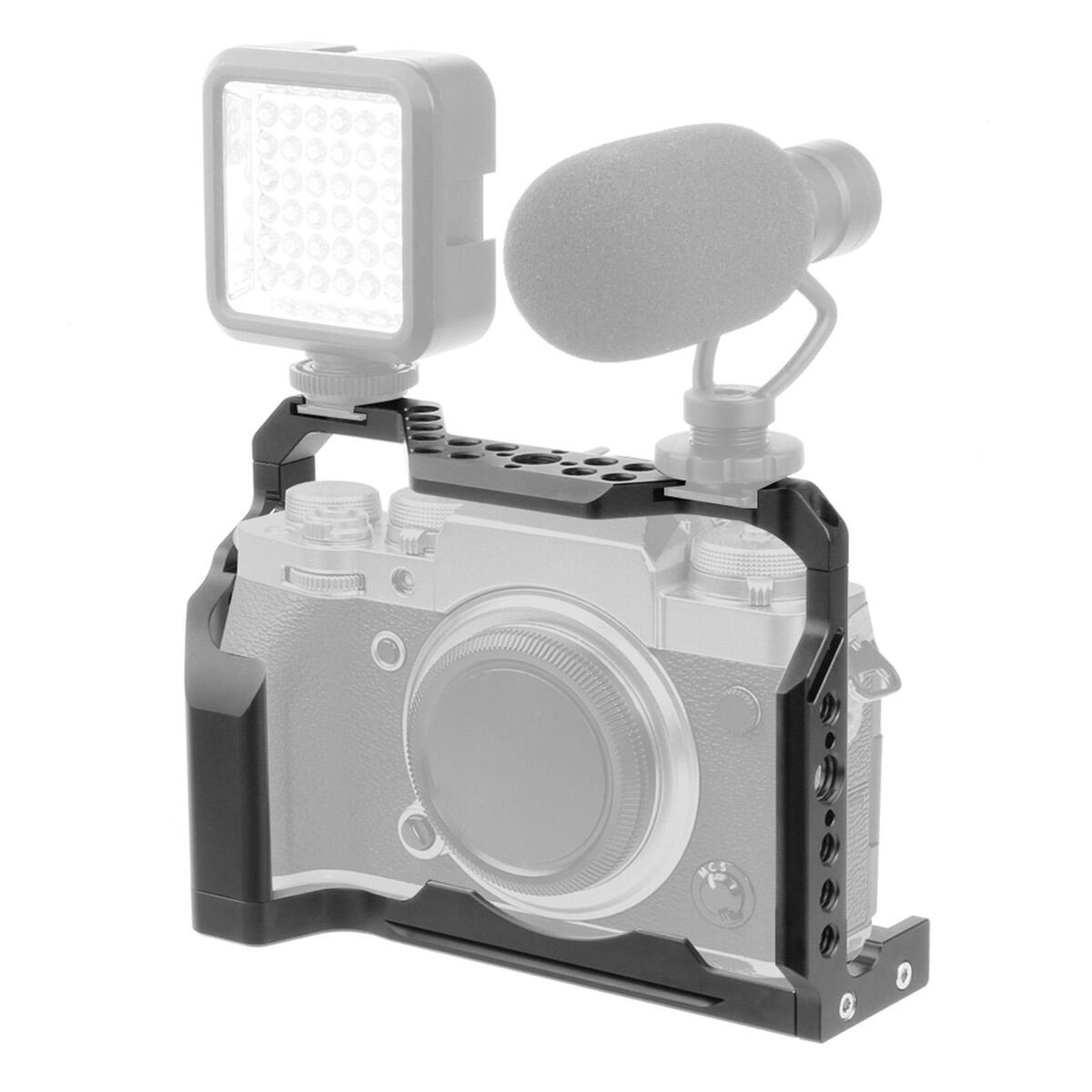 XT4 Cage Camera Protection Frame Tripod Expansion Platform Compatible for Fuji