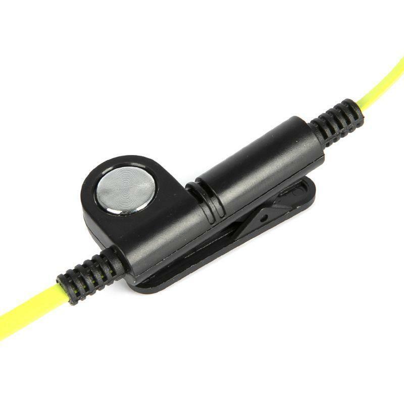 Green Fashion Noodle Style Earbud Headphone K plug for KENWOOD Baofeng BF888s UV