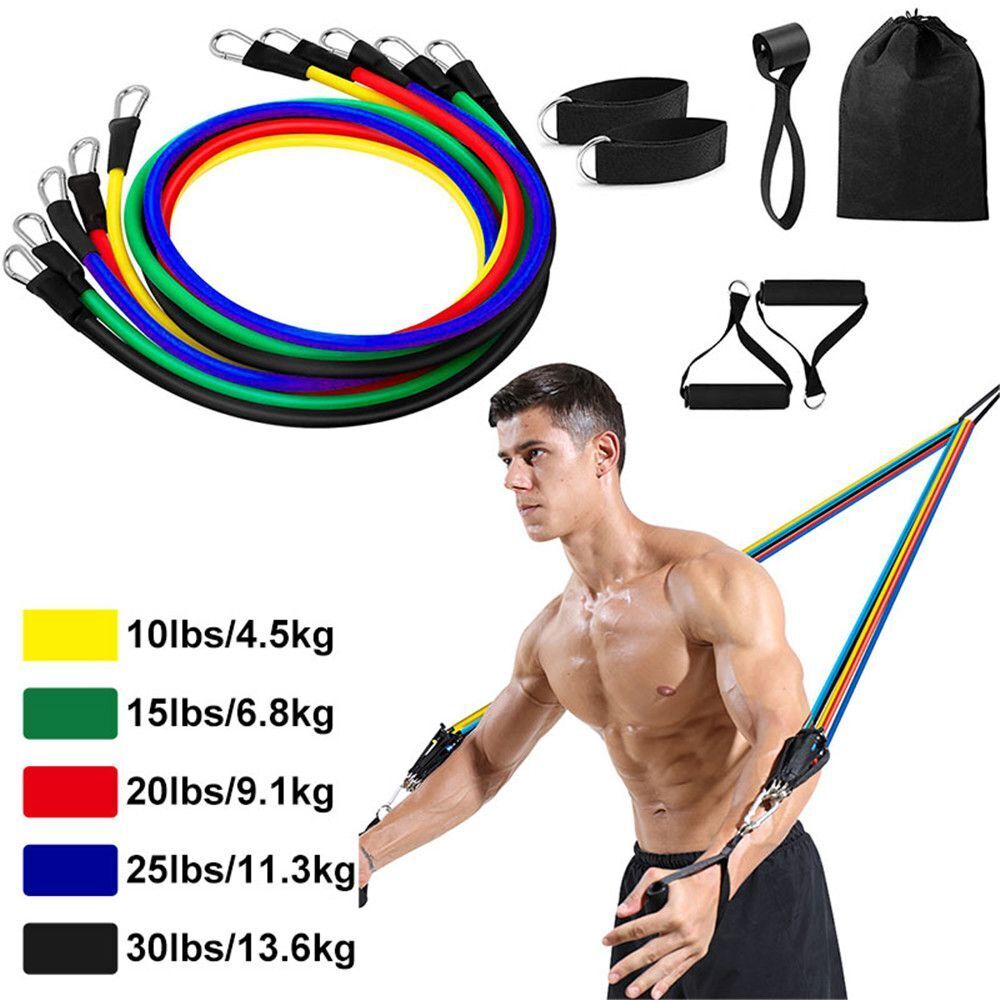 Gym Ankle Strap Latex Pull Rope Fitness Equipment Resistance Bands Elastic Band