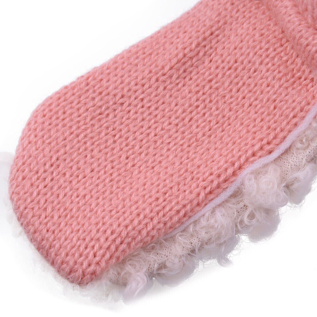 Girls Boys Toddler Winter Beanie Warm Hat Hooded Scarf Earflap Knitted Cap d