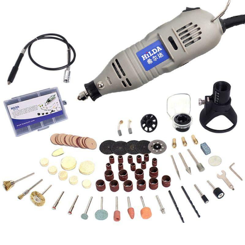 Mini Electric Grinder Drill With 6 Position Rotary for Dremel Variable Speed ?