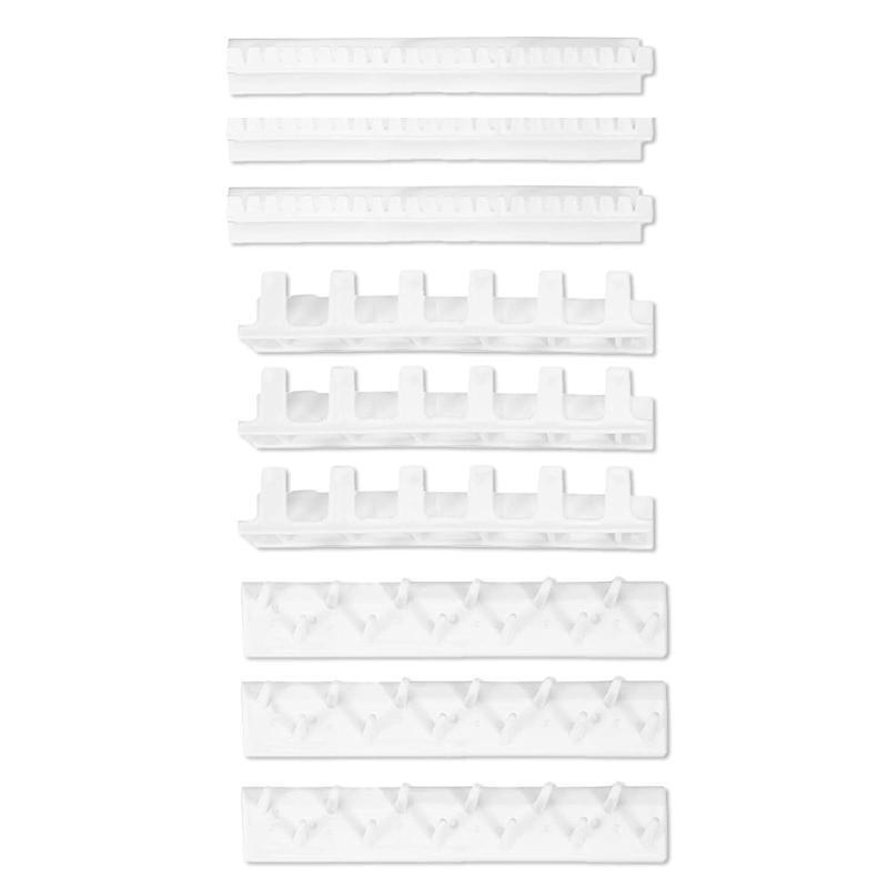 Adhesive Jewelry Storage Rack Sticky Jewelry Organizer Holder Rack Set