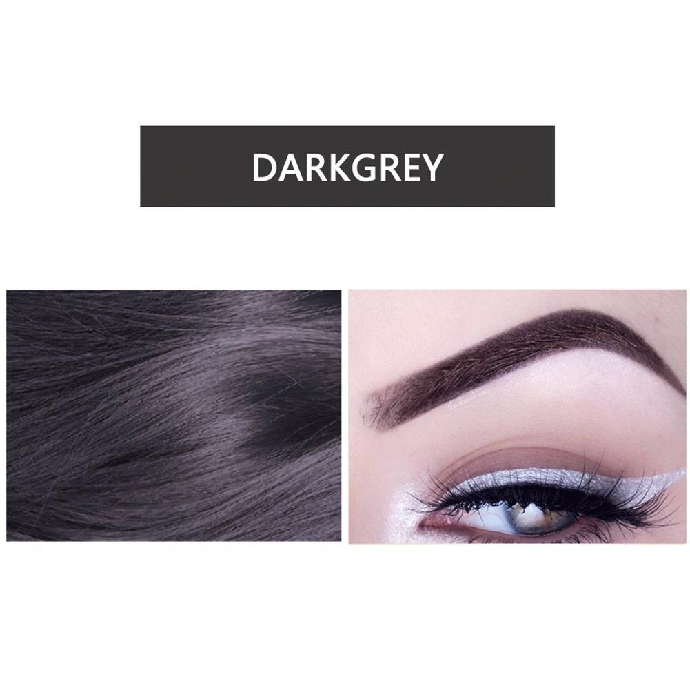Waterproof Long Lasting Sketch Drawing Tattoo Liquid Eyebrow Pencil(Grey)