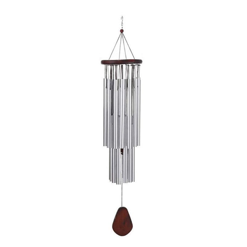 27 Tubes Handmade Large Wind Chimes for Outdoor Tuned Hummingbird Bells Soothing