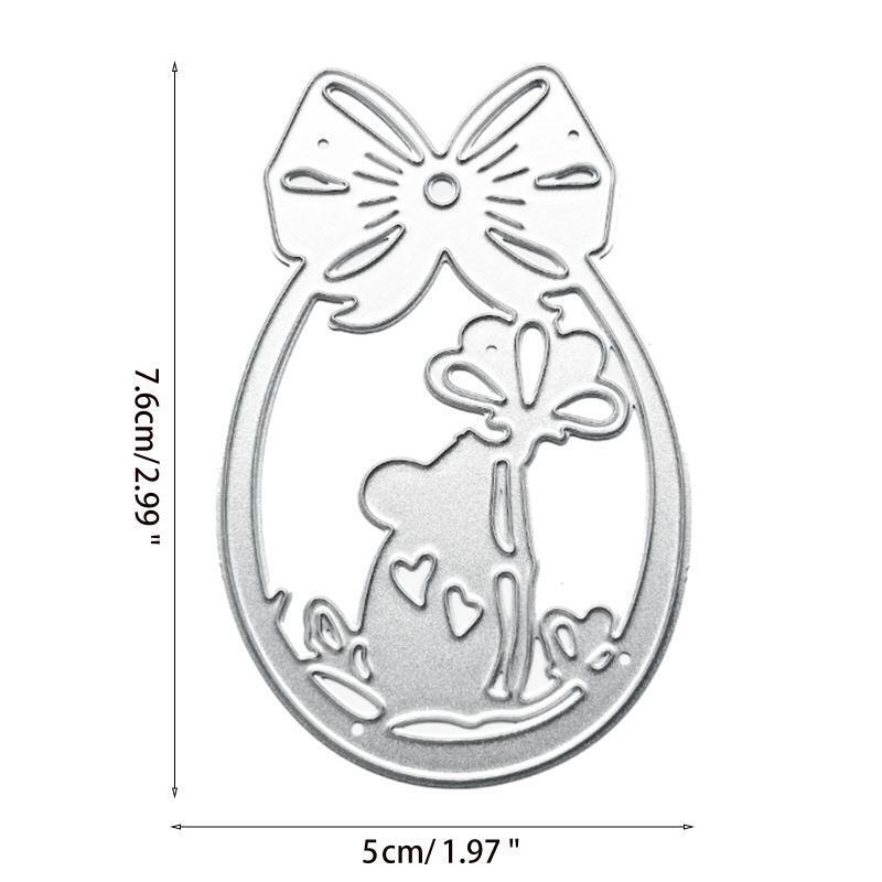 Easter Metal Cutting Dies Stencil DIY Scrapbook Album Paper Card Template Mold