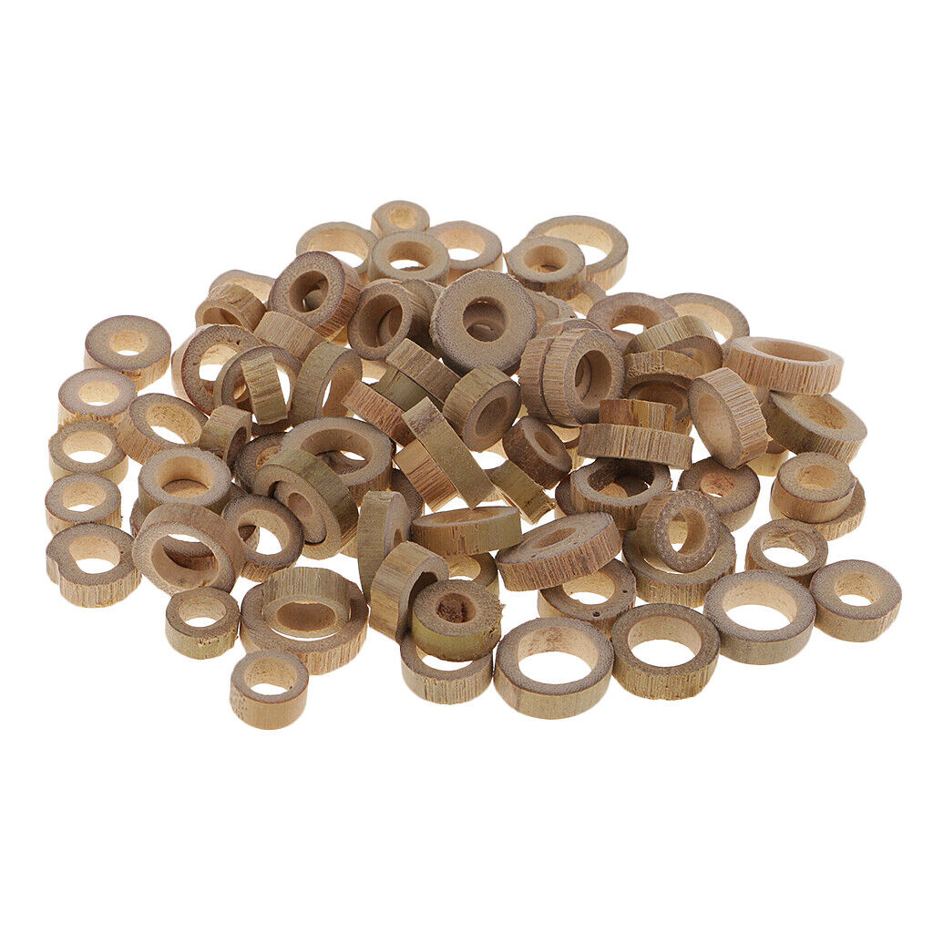 100 Pieces  Log  Slices Rings for Rustic Wedding  Decorations