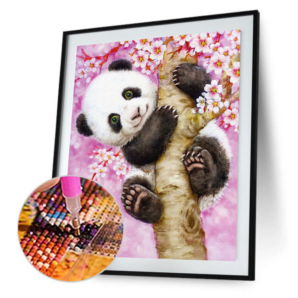 Panda Diamond Embroidery 5D Diamond DIY Painting Craft Home Decor