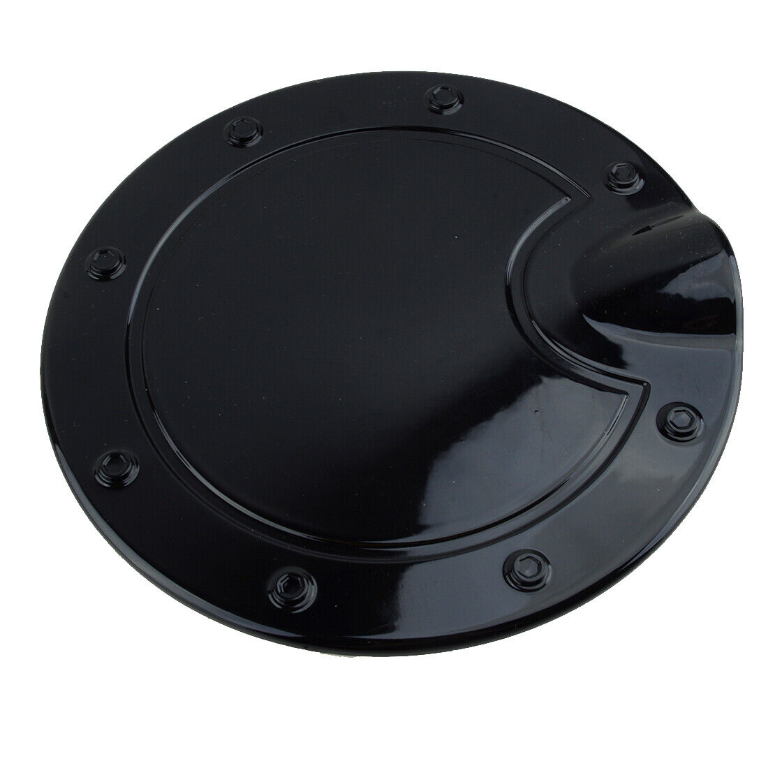Filler Fuel Door Tank Gas Cap Cover Trim Fit for Dodge Ram 1500 2010 to 2017