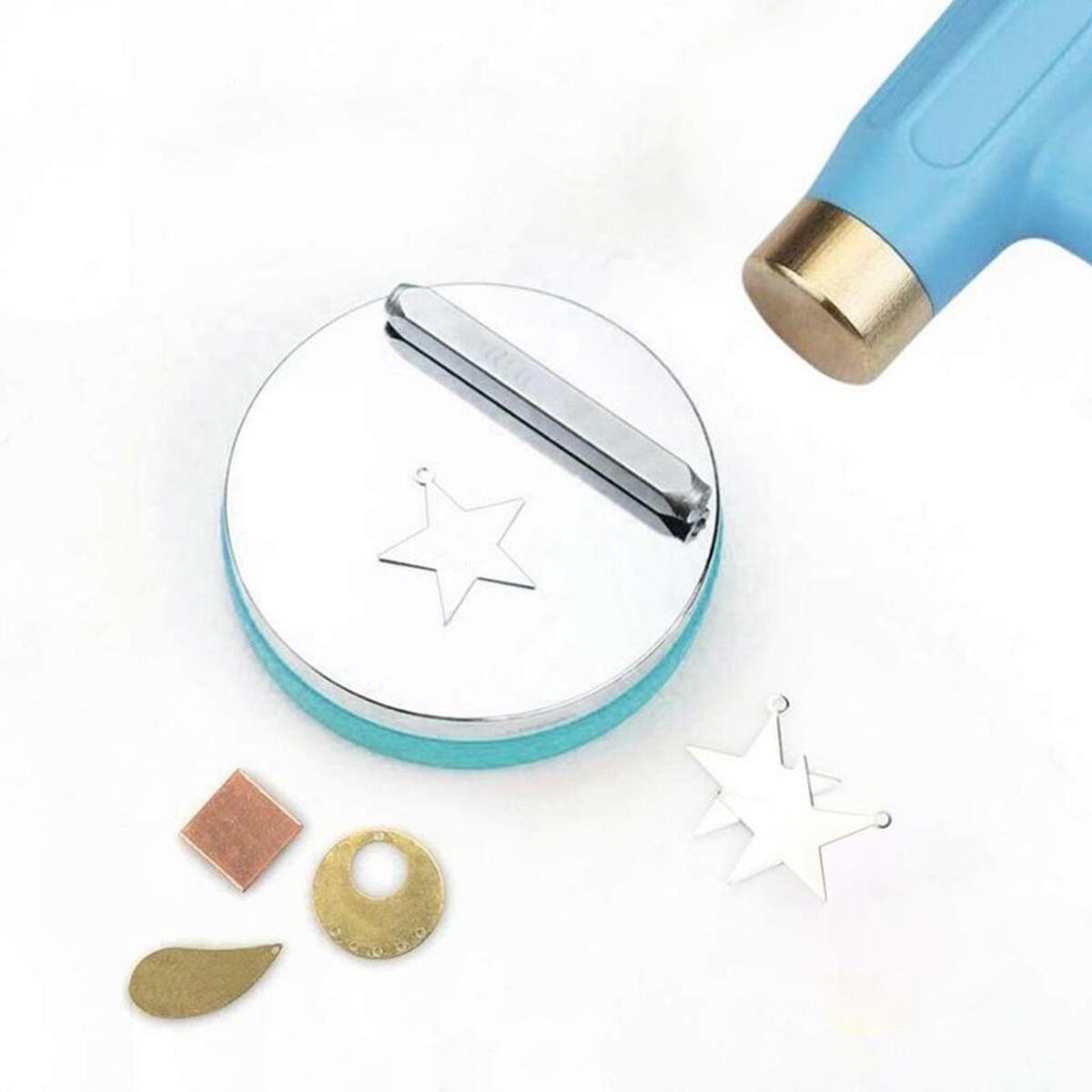 Professional Jewelry  Stamps Hammer and Steel  for Craft