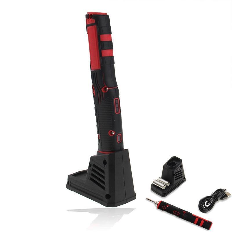 Wireless USB Charging Soldering Iron Kit Rechargeable Welding Iron Kit for DIY