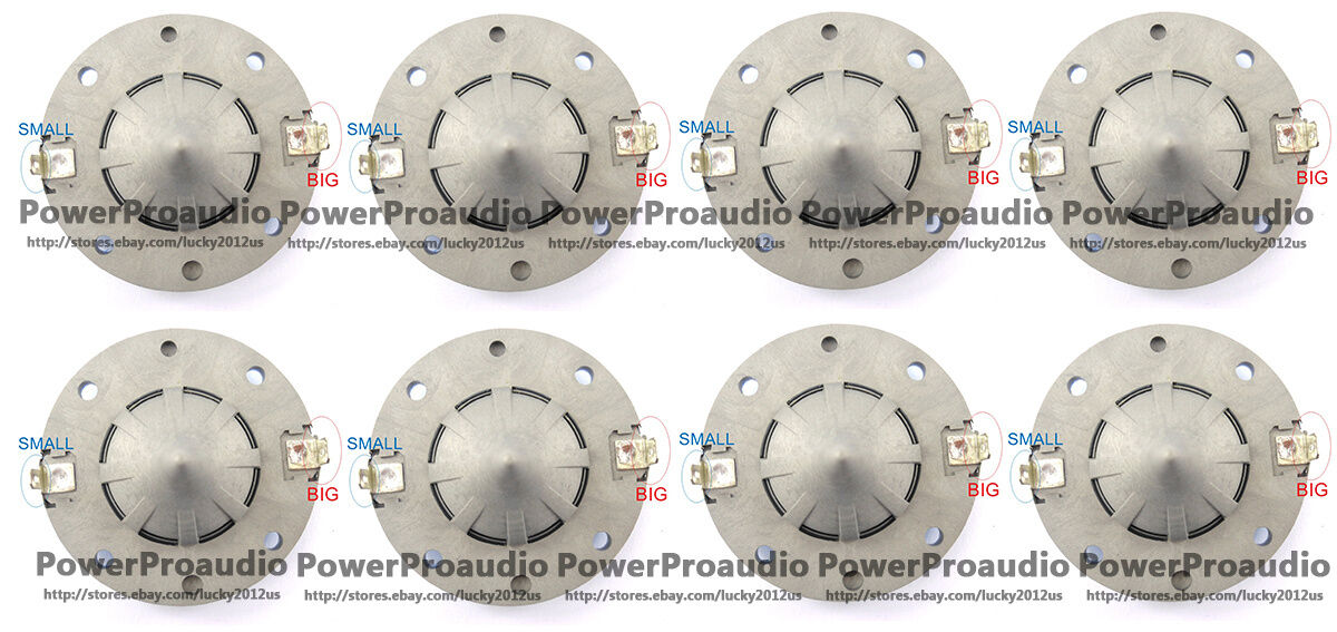 8 pieces Replacement  For JBL 2408, 2408J, D16R2408, PRX,MRX, Vertec, 16 ohm