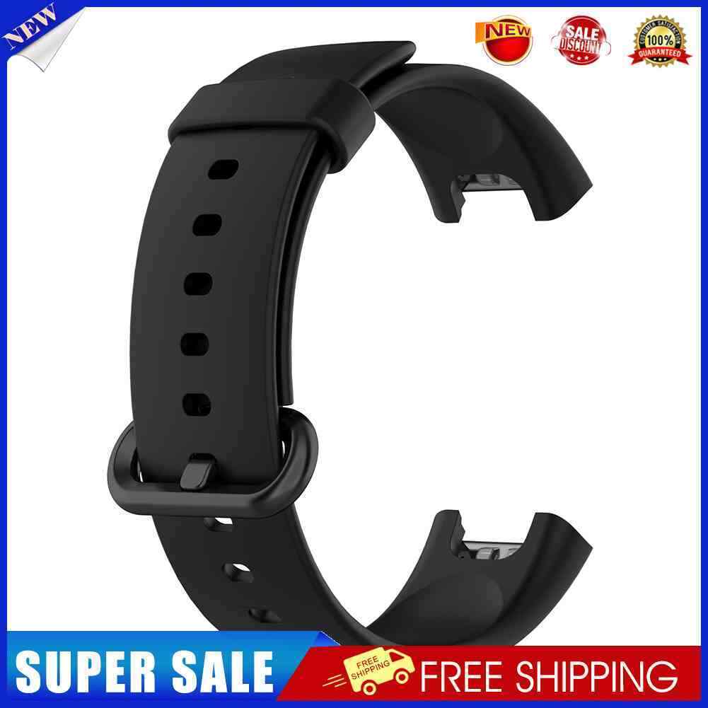 TPU Smart Watch Band Strap for Mi Watch Lite/Redmi Watch (Black)
