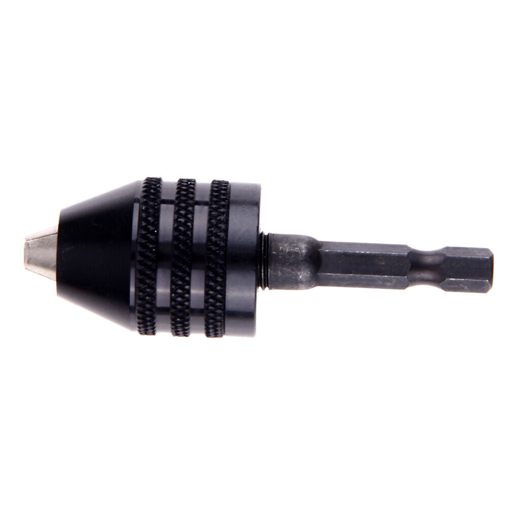 0.6-8mm Keyless Drill Chuck Screwdriver Impact Driver Adaptor Hex Drill