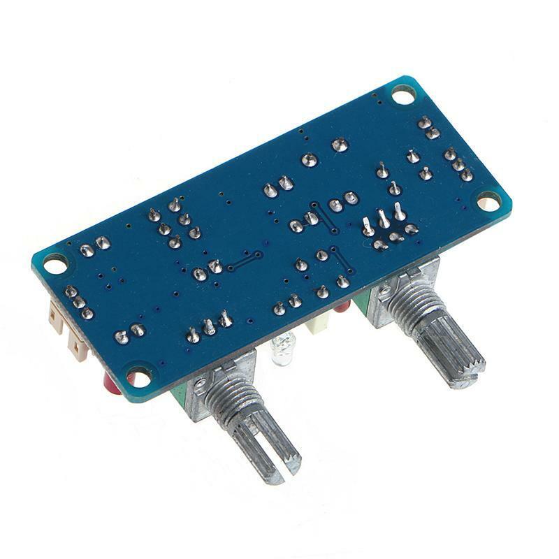 Single Power DC 9-32V Low Pass Filter Bass Subwoofer Pre-AMP Amplifier Board