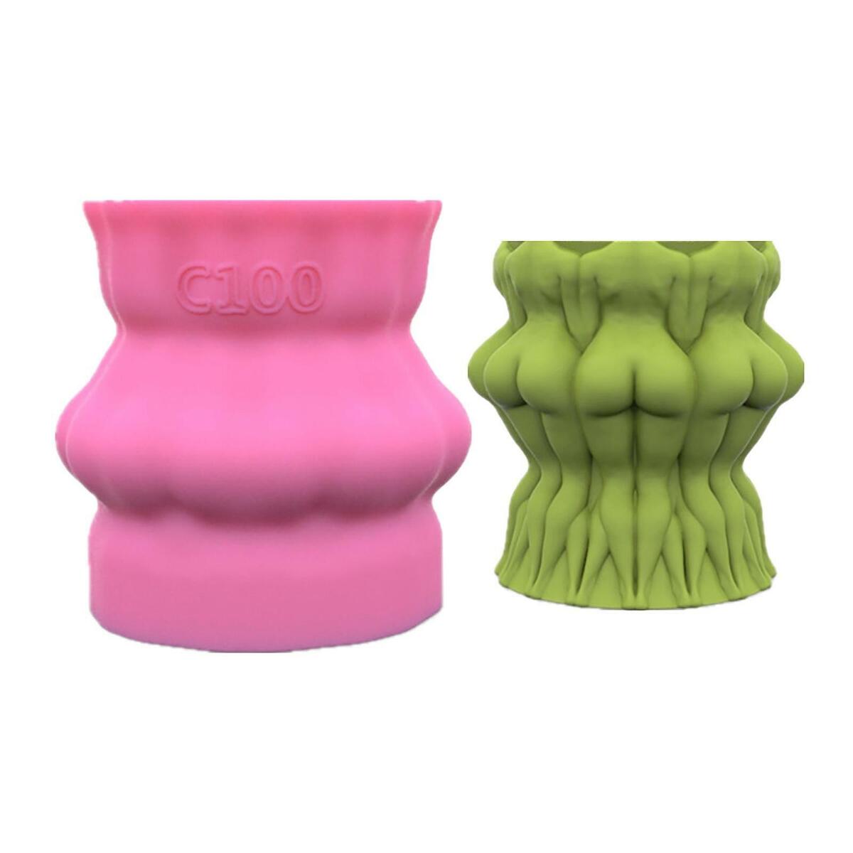 Silicone  Body Flower Pot  Tools for  or Family Gifts