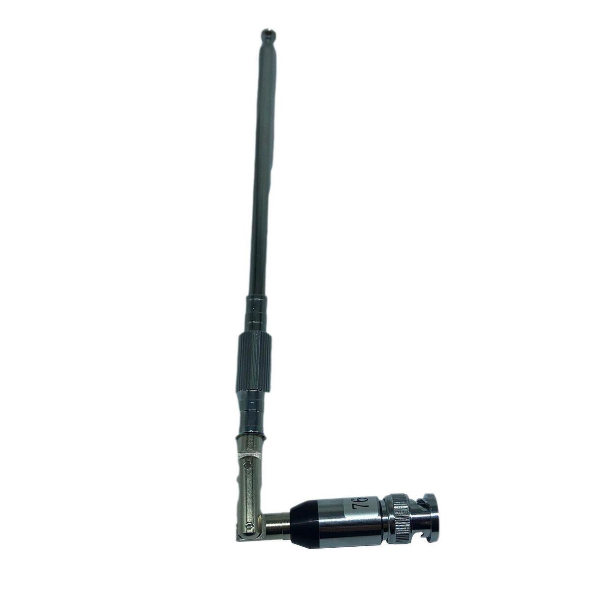 Stainless Steel 76-108MHz FM Transmitter 26-123cm Length Antenna for TV