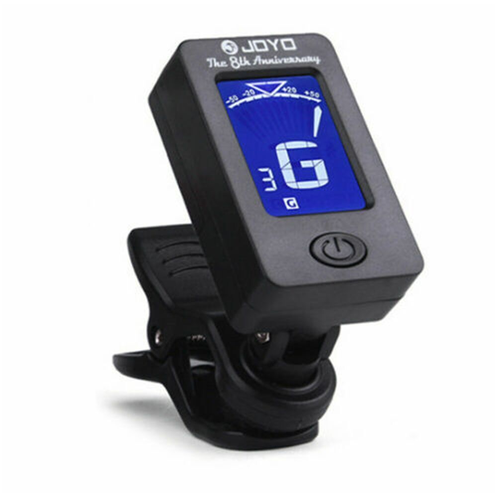 LCD Musical Instrument Accessories Clip-on Tuner Electric Tuner Bass Tuner