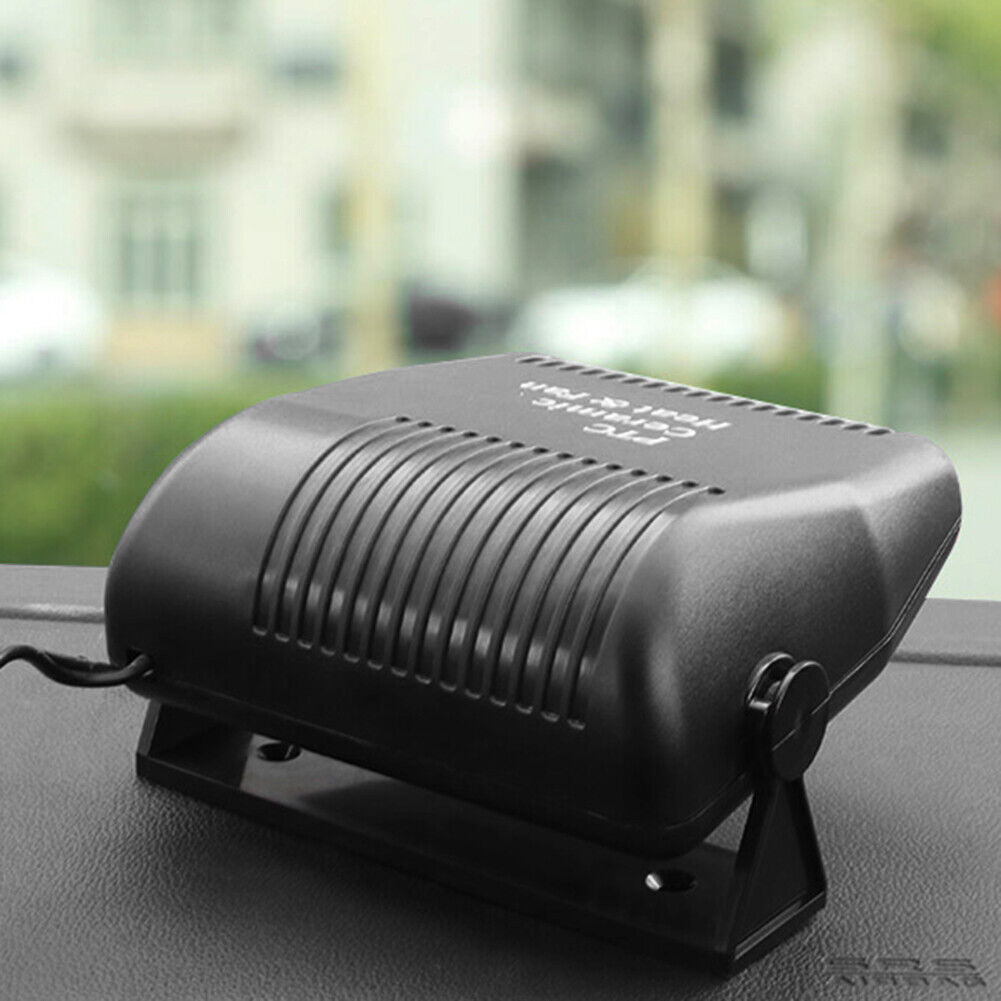 2 in 1 12V 150W Car Heater Demister Defroster Electric Cooling Heating Fan