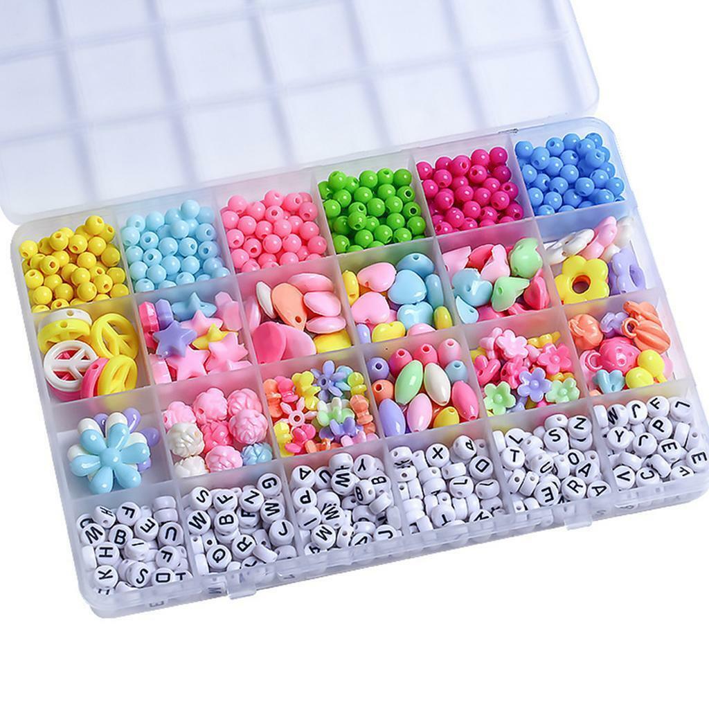 Bead Jewelry Making with Crystal String W/ Accessories DIY Handmade