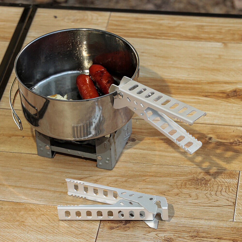 Anti-Scald Pot Pan Bowl Gripper Outdoor Camping Cookware Handle Holder Clip